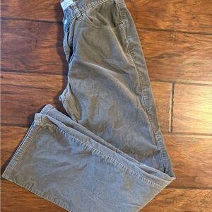 Calvin Klein Jeans Women's Gray Corduroy Pants